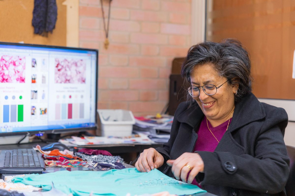 CAD pattern making at VIVA 1960