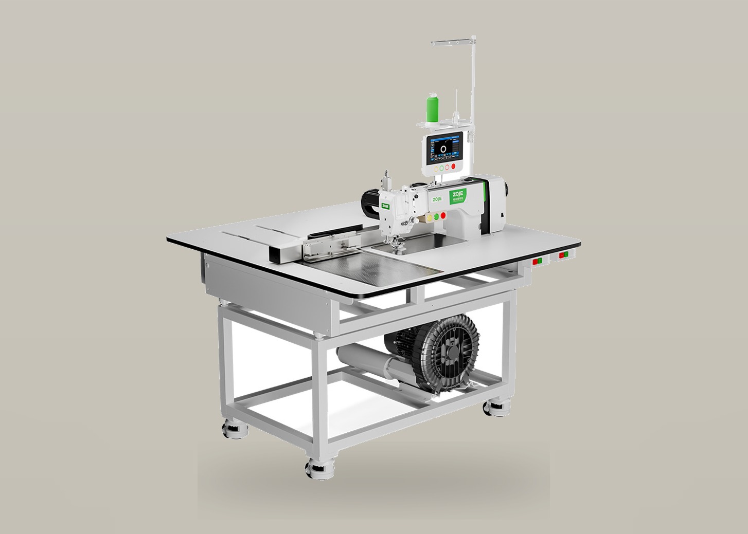 New vacuum-assisted mini template sewing machine at VIVA 1960